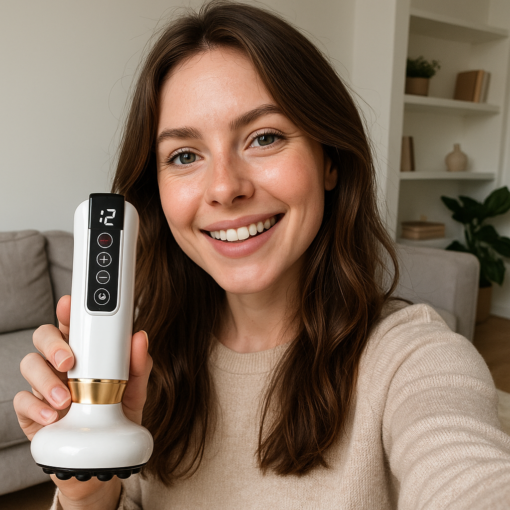 GlowLift — Le masseur qui Tonifie, draine, raffermit – et réconcilie-vous avec votre peau.
