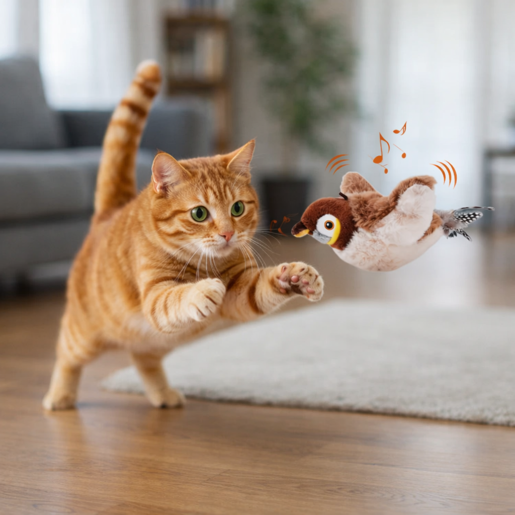 FlyBird™ – Impossible à ignorer pour votre chat