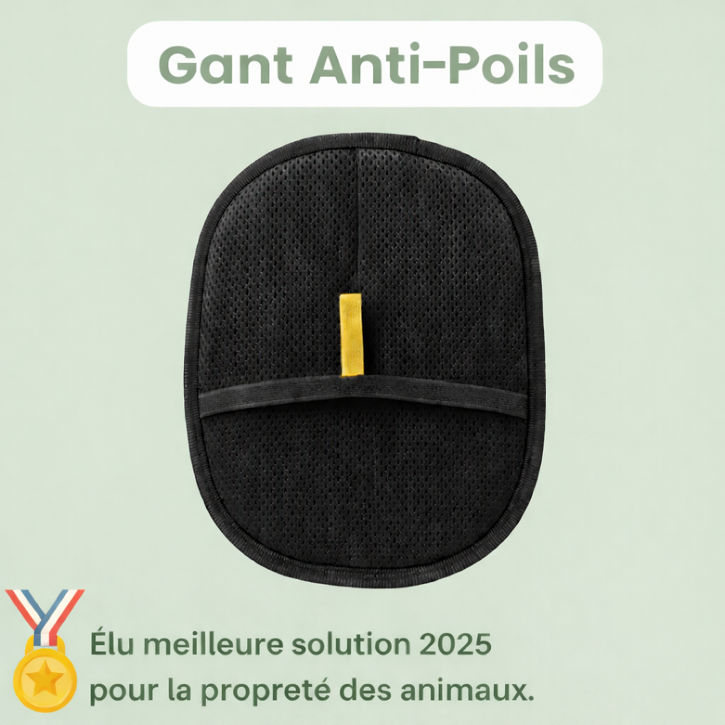 CleanTouch -  Gant Anti-Poils Réutilisable & Écologique