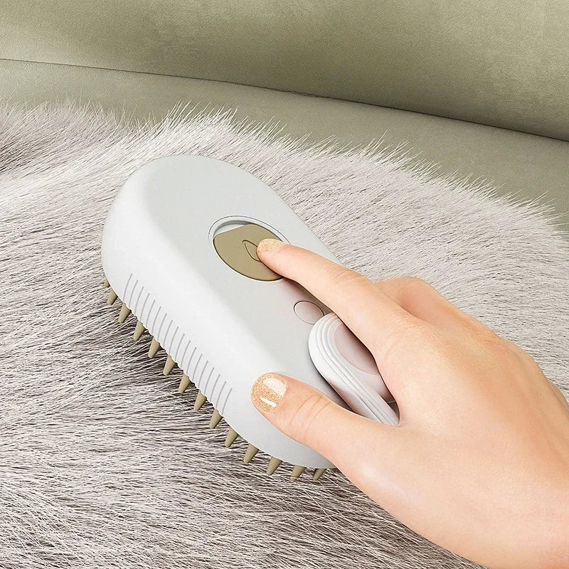 PoilClean Vapeur : La brosse vapeur anti-poils pour chat et chien